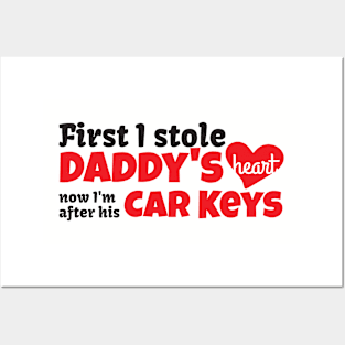 Daddy's Car Keys Posters and Art